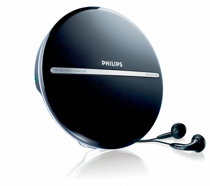Philips EXP2546/02 Portable CD player Black