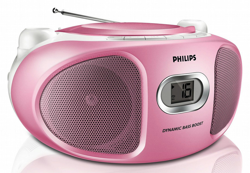 Philips AZ102C/12 Portable CD player Розовый CD-плеер