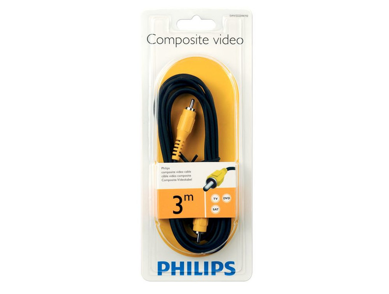 Philips Композитный видеокабель SWV2223W/10