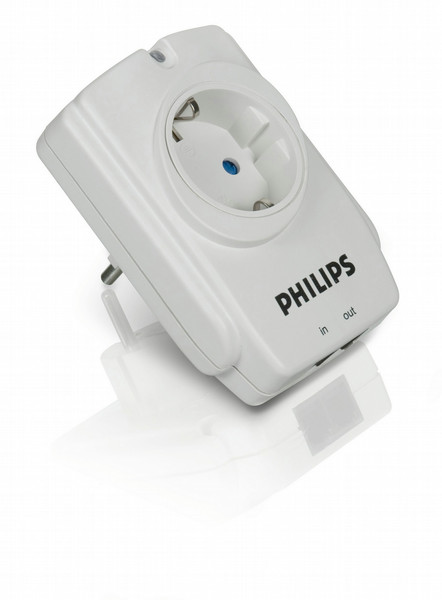 Philips SPN3120/10 1AC outlet(s) White surge protector