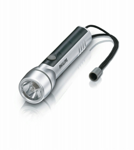 Philips LightLife SFL3241/27 Ручной фонарик Криптоновая Черный, Cеребряный электрический фонарь