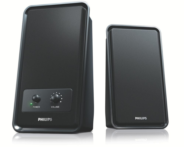 Philips SPA1210/93 1W Black loudspeaker
