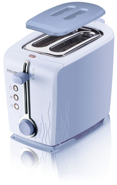 Philips HD2623/36 2ломтик(а) 1000Вт Лиловый тостер