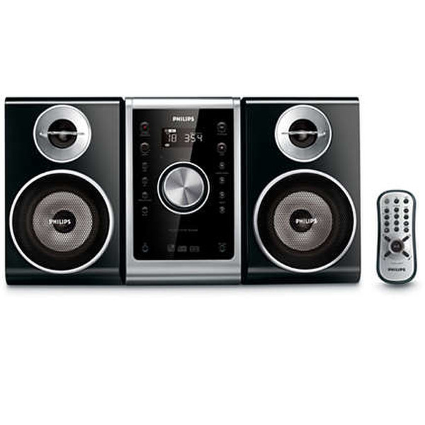 Philips MCM285 Home audio micro system 25Вт Черный, Cеребряный