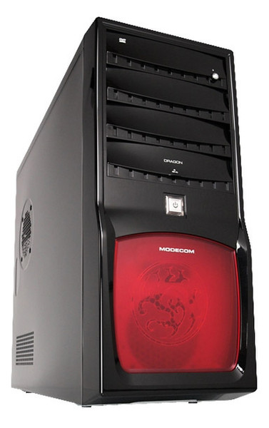 Modecom Dragon Midi-Tower Black computer case