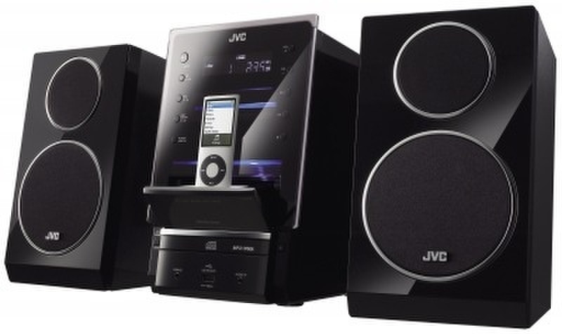 JVC UX-LP5E Micro-Set 60W Schwarz Home-Stereoanlage