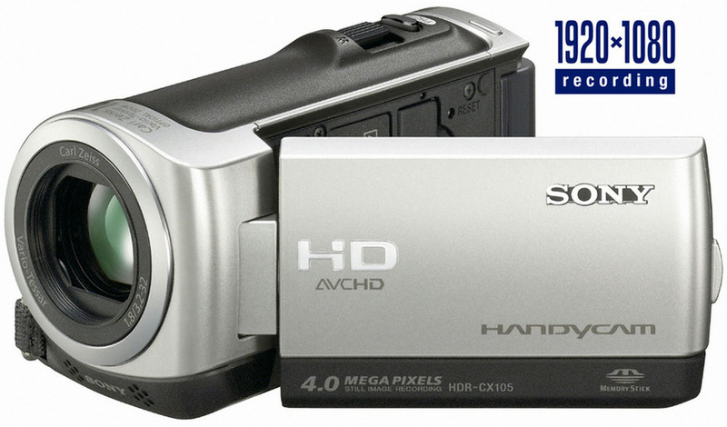 Sony HDR-CX105ES 8 GB 2.36МП CMOS Cеребряный