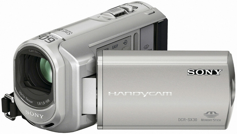 Sony DCR-SX30E 0.8MP CCD Silver