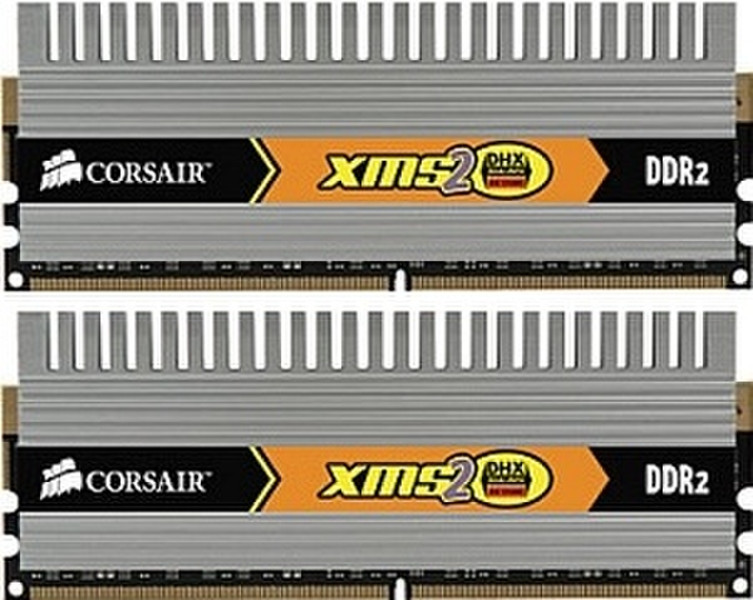 Corsair TWIN2X4096-6400DHX 4ГБ DDR2 800МГц модуль памяти