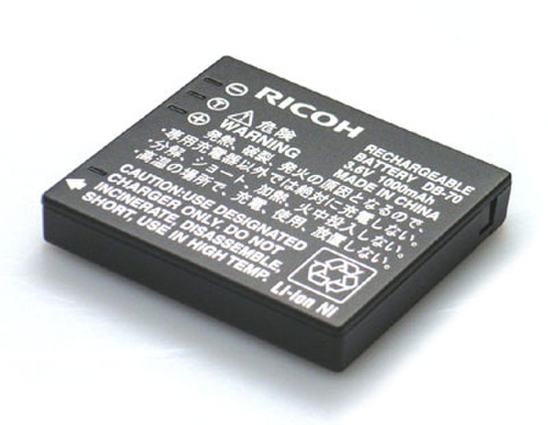Ricoh DB-70 Lithium-Ion (Li-Ion) rechargeable battery