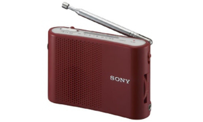 Sony ICF-40 Radio portatile Портативный Аналоговый Розовый радиоприемник