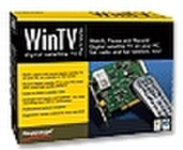 Hauppauge WinTV-NOVA-S-Plus Internal Analog,DVB-T,DVB-S PCI