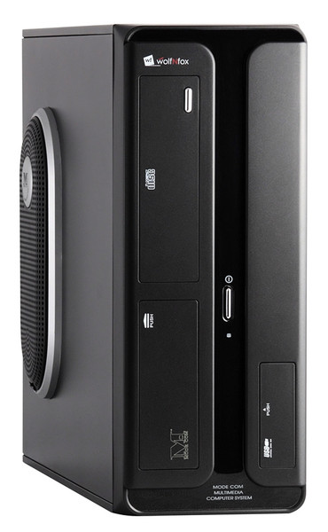 Modecom W&F & MC S350 Low Profile (Slimline) 350W Black computer case