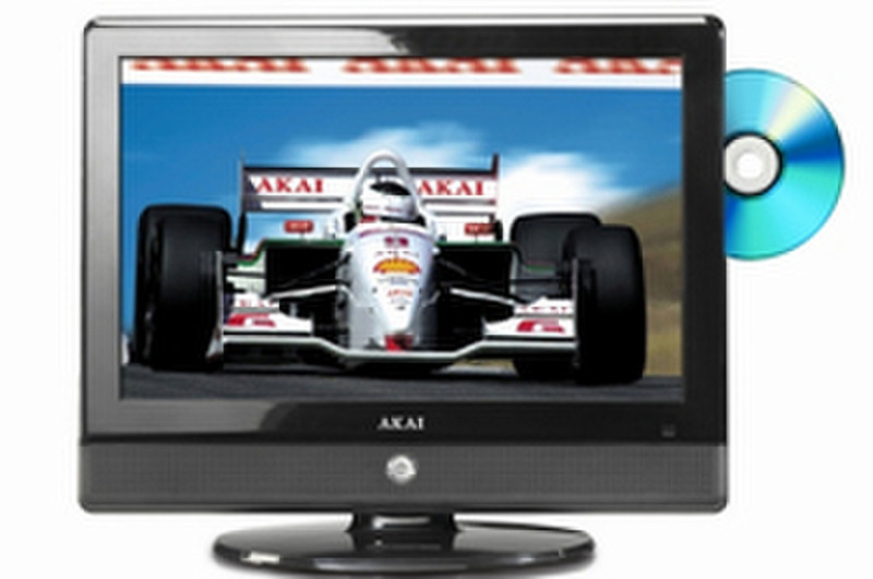 Akai LCD-TV, DVD Combi 15.4Zoll Schwarz LCD-Fernseher
