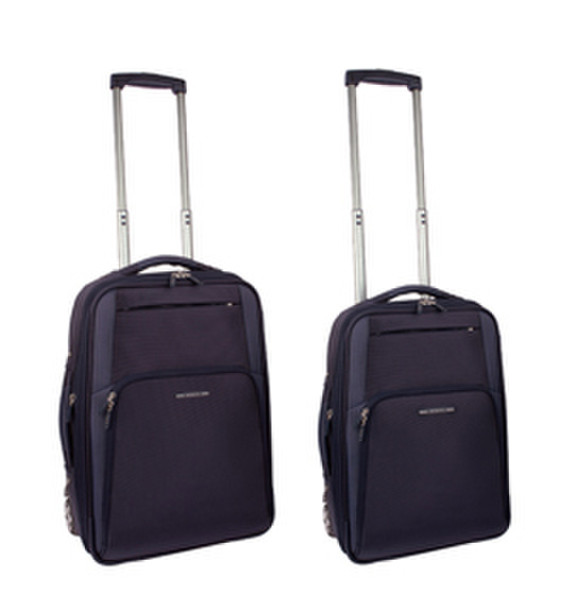 Roncato 2 Trolley Set (medium/small) Nylon Blue briefcase