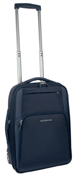 Roncato Small Trolley Nylon Blue briefcase