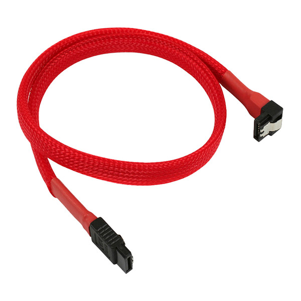 Nanoxia NXS6G4R 0.45м SATA III SATA III Красный кабель SATA
