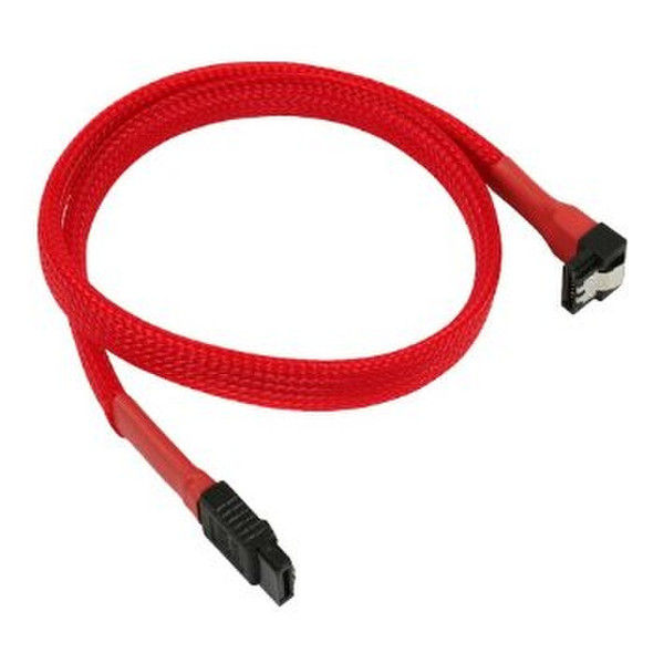 Nanoxia SATA 6GB/s, 0.6m 0.6м SATA SATA Красный кабель SATA