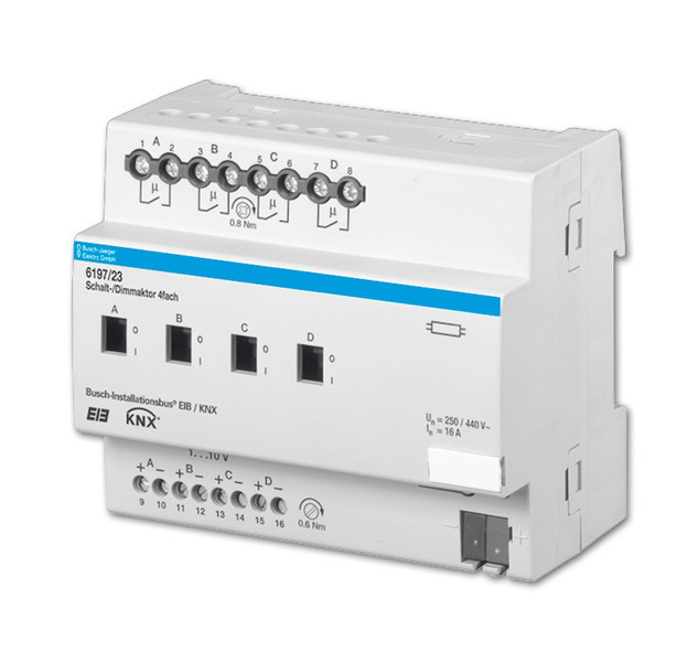 Busch-Jaeger 6151-0-0206 DIN rail-mounted