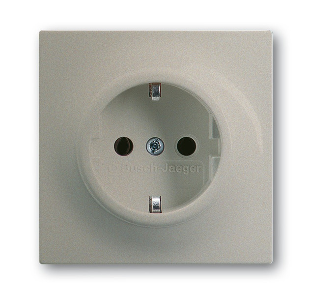 Busch-Jaeger 2011-0-2761 Schuko Metallic socket-outlet