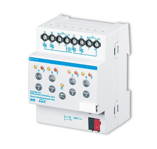 Busch-Jaeger 6151-0-0235 DIN rail-mounted