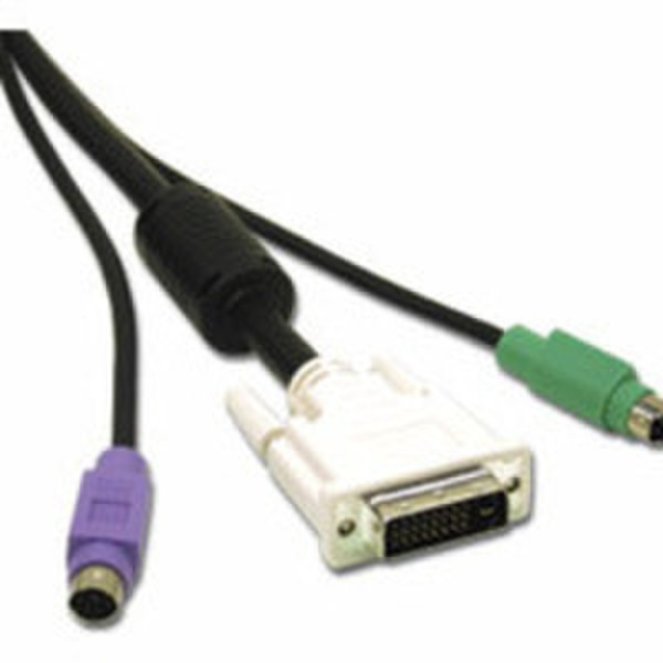 C2G 2m Easy Extender 3-in-1 DVI Extension Cable 2м DVI-D DVI-D Черный DVI кабель