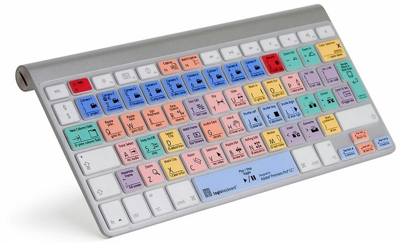 Logickeyboard Adobe Premiere Pro CC Notebook cover