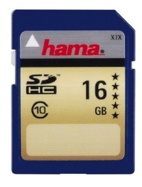 Hama SDHC 16GB 16ГБ SDHC Class 10 карта памяти