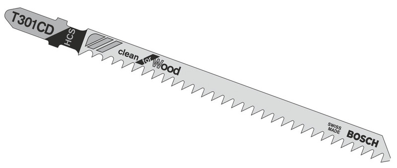 Bosch 2 608 637 590 Jigsaw blade Hartstahl (HCS) 5Stück(e)