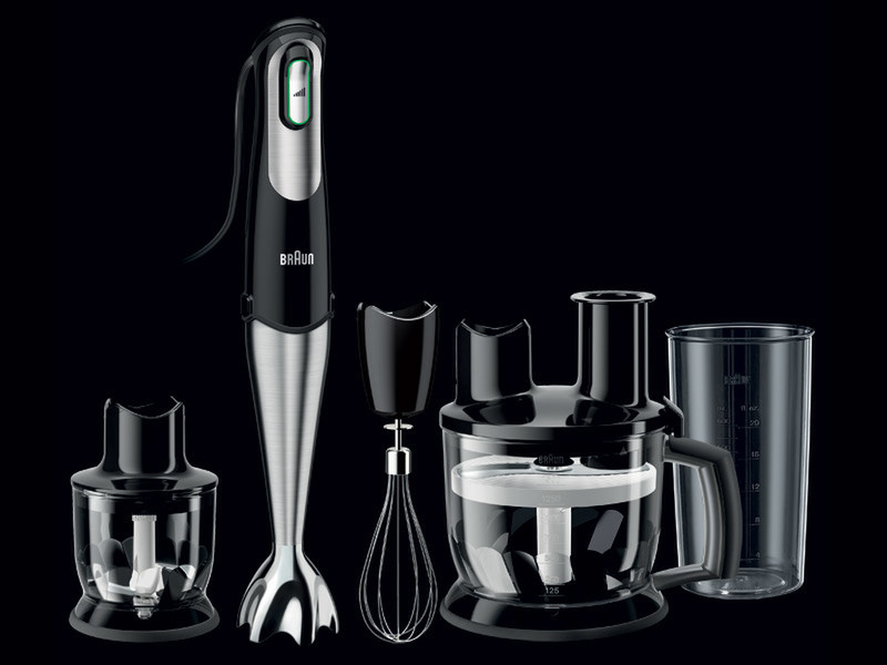 Braun MQ 785 Patisserie Plus Immersion blender 1.5L 750W Black,Stainless steel blender