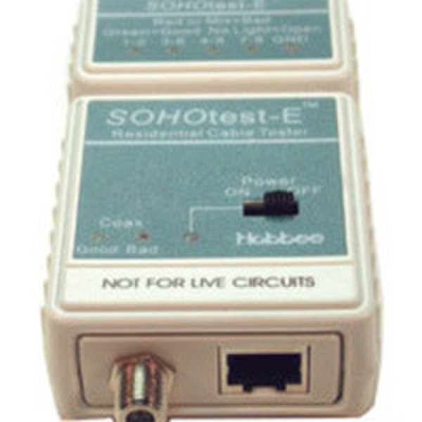 C2G SOHOTest-E Residential Cable Tester
