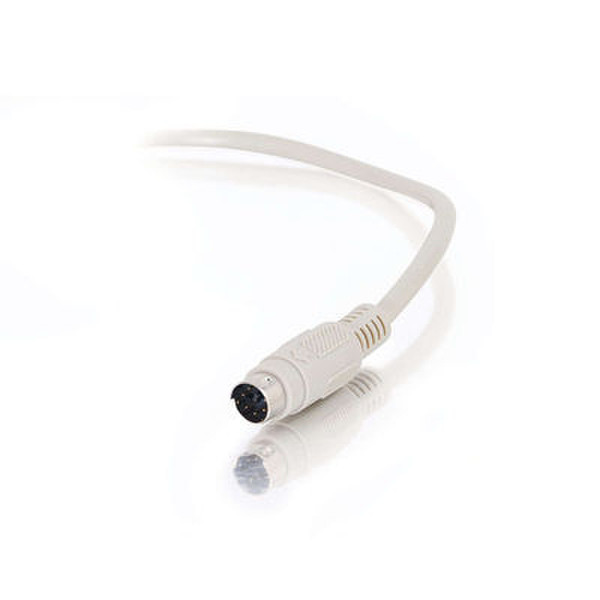 C2G 10ft PS/2 M/M Keyboard/Mouse Cable 3.04m Weiß PS/2-Kabel