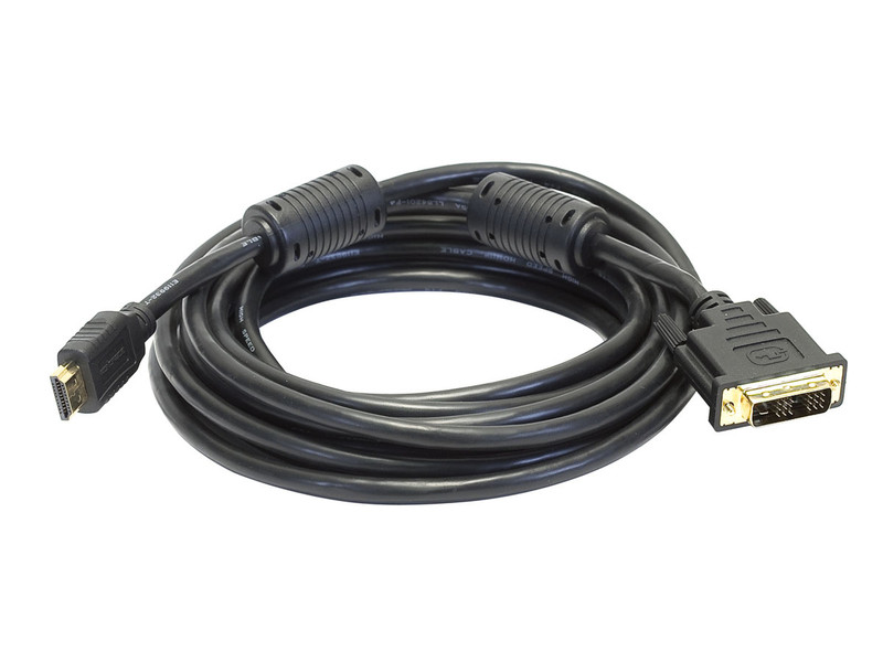 Monoprice 102505 4.5м HDMI DVI Черный адаптер для видео кабеля