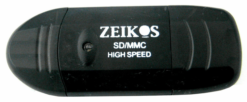 Zeikos ZE-SDR5 USB 2.0 Черный устройство для чтения карт флэш-памяти