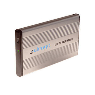 Cirago CST1500 500GB Silver external hard drive