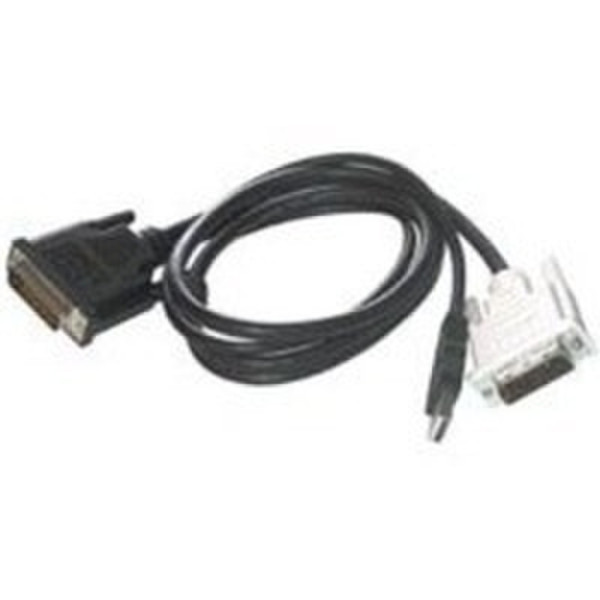 C2G 15ft M1 to DVI-D with USB Cable 4.57м DVI-D Черный