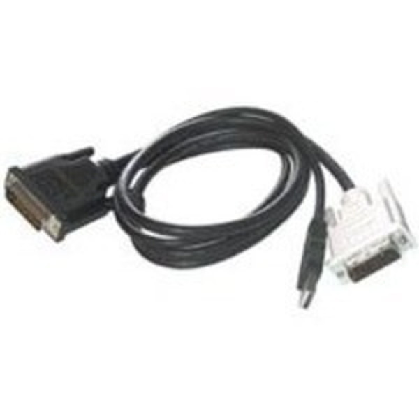 C2G 3ft M1 to DVI-D with USB Cable 0.91м DVI-D Черный