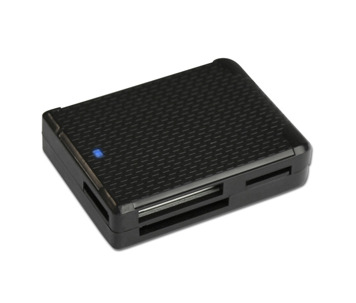 Connectland LECT-MUL-CAR-GC-2015-BK USB 2.0 Black card reader