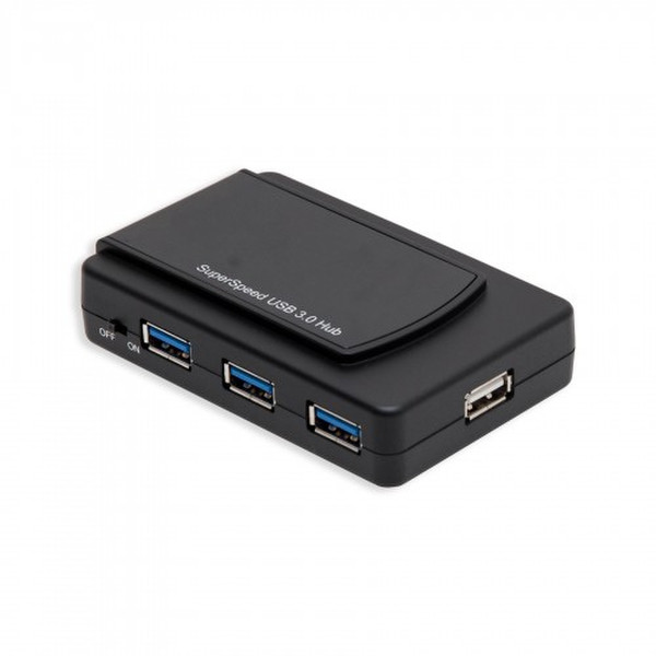 SYBA SY-HUB20078 USB 2.0 5000Mbit/s Black