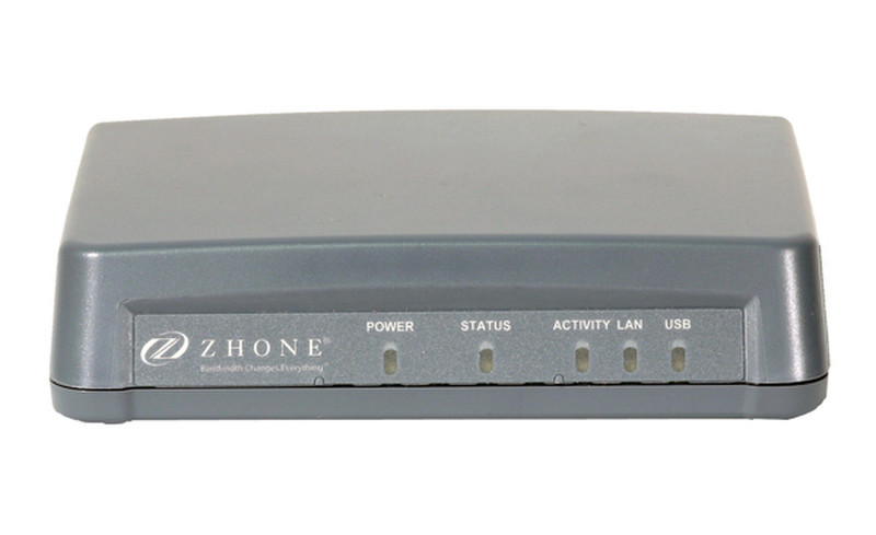 Zhone 6381-A5 ADSL2+ Eingebauter Ethernet-Anschluss