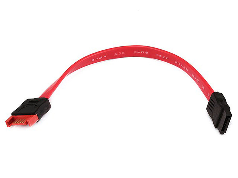 Monoprice 7631 0.15m SATA 7-pin Red SATA cable