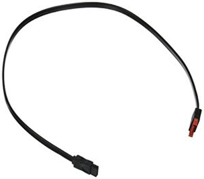 Monoprice 7636 0.45m SATA 7-pin Black SATA cable