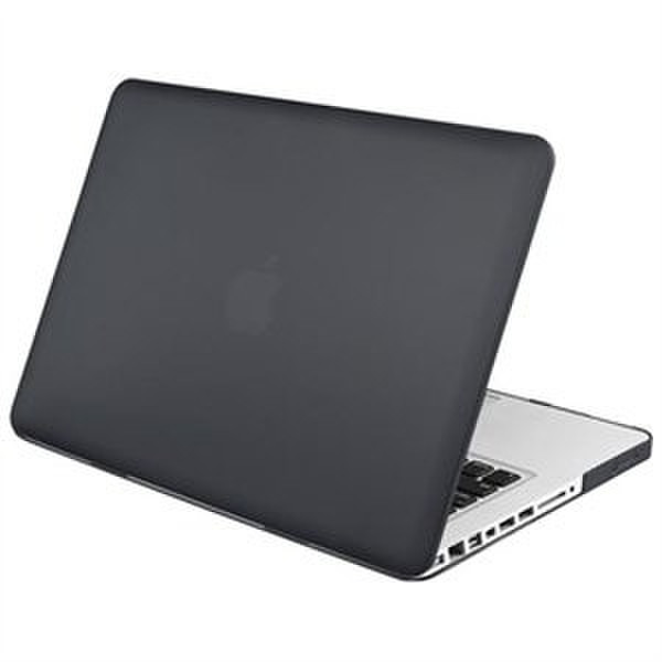 eForCity Snap-On Rubber Coated Case for Apple MacBook Pro 13-Inch, Black (PAPPMCBKCO11)