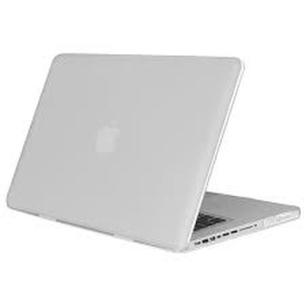 eForCity Snap-On Rubber Coated Case for Apple MacBoo Pro, Clear (PAPPMCBKCO18)