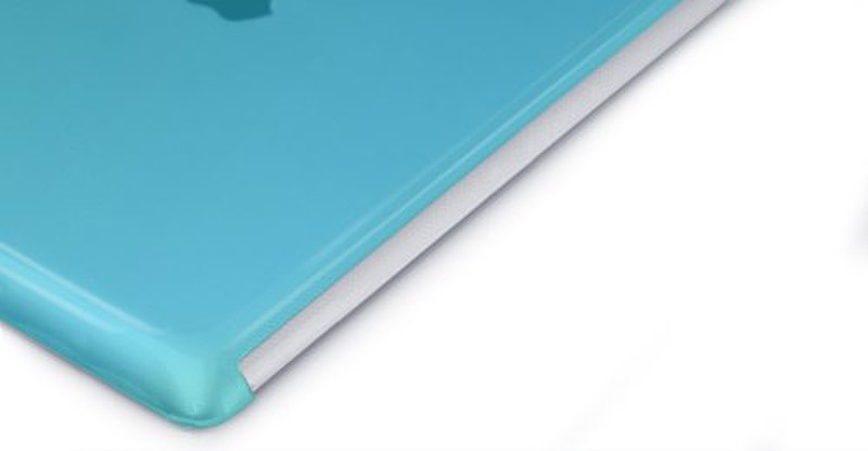 TuneWear IPAD3-SOFT-SHELL-03 9.7Zoll Cover case Blau Tablet-Schutzhülle