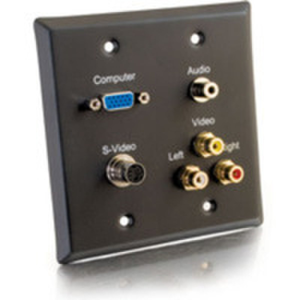 C2G Audio/Video Wall Plate