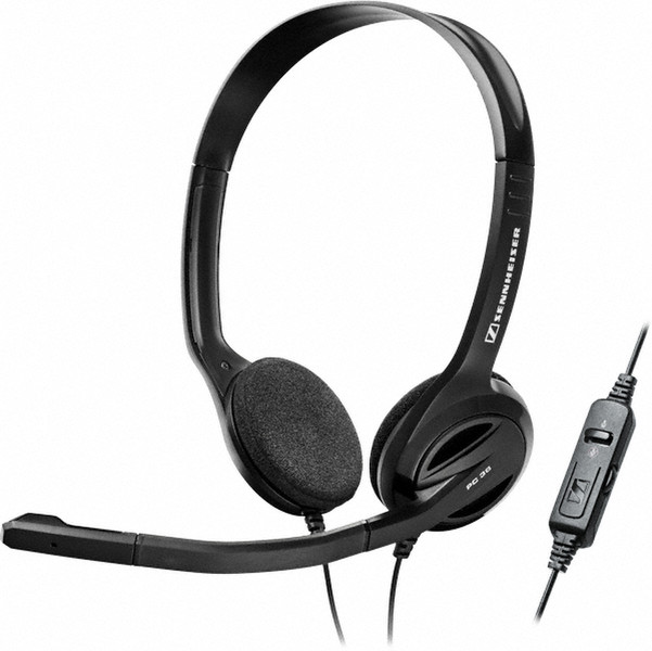Sennheiser PC 36 CALL CONTROL Ohraufliegend Kopfband Schwarz Kopfhörer