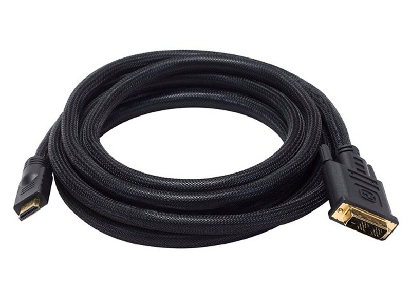 Monoprice 102284 3м HDMI DVI-D Черный адаптер для видео кабеля