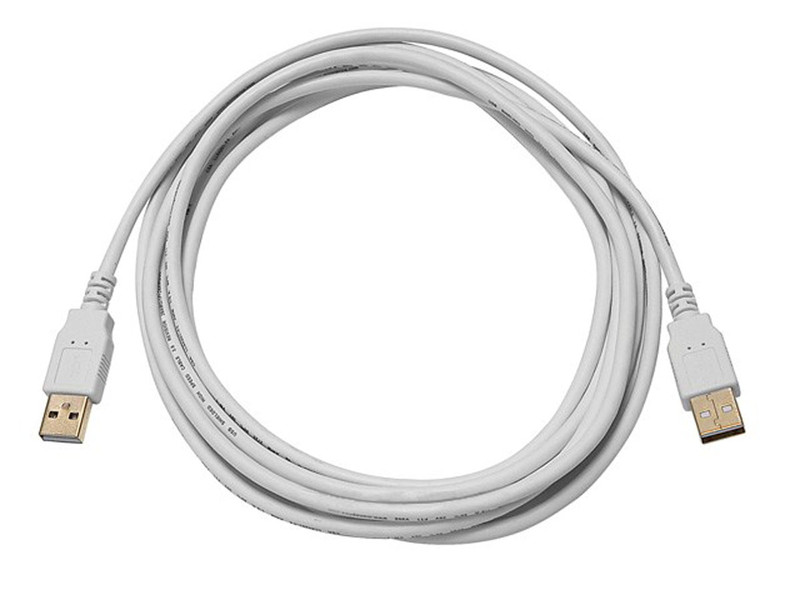 Monoprice 108612 3.048m USB A USB A White USB cable
