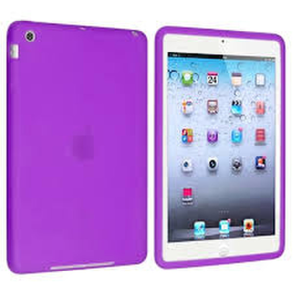 eForCity Silicone Case for Apple iPad mini, Purple (PAPPIPDMSC16)